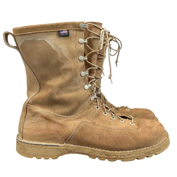 Danner Fort Lewis 400G Tan Insulated Military Boots Men's 15 - Picture 2 of 8